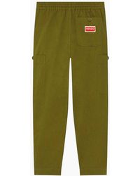 KENZO - Cargo Pant Jogging Bottoms Straight Fit - Lyst