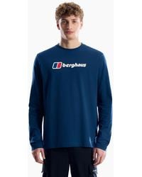 Berghaus - Big Logo Long Sleeve T-Shirt - Lyst