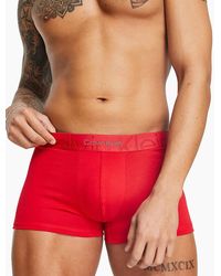 Calvin Klein - Boxer Trunks Shorts 1X Pack Soft Ck Stretch Underwear Gift New - Lyst