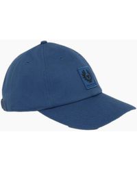 Belstaff - Phoenix Logo Cap S1-26 Marine - Lyst