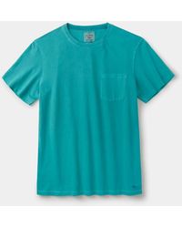 aubi - Hareby Garment Dyed Pocket T-Shirt - Lyst