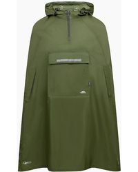 Trespass - Qikpac Hooded Waterproof Packaway Poncho - Lyst