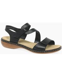 Rieker - Sphere Riptape Sandals - Lyst