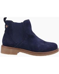 Hush Puppies - Maddy Suede Memory Foam Ankle Boots - Lyst