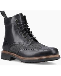 HUNTER - Loch Brogue Boots - Lyst