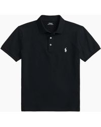 Polo Ralph Lauren - Stretch Mesh Custom Slim Polo 040/Smoke - Lyst