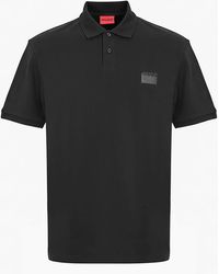 BOSS - Collared Neck Short Sleeve Polo Shirt - Lyst