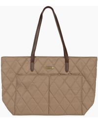 Barbour - Quilted Tote Bag - Lyst