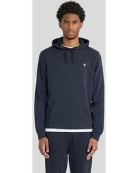 Lyle & Scott - Sports Loopback Cotton Hoodie - Lyst