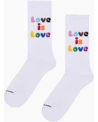 Happy Socks - Love Is Love Sneaker Sock - Lyst