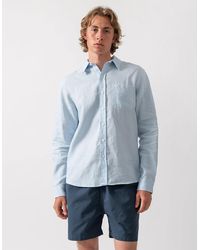 COLORFUL STANDARD - Long Sleeve Linen Shirt - Lyst