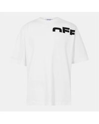 Off-White c/o Virgil Abloh - Shred Skate Lettering Boyfriend T-Shirt - Lyst