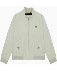 Lyle & Scott - Lyle & Scott Cotton Harrington Jacket Wheat - Lyst