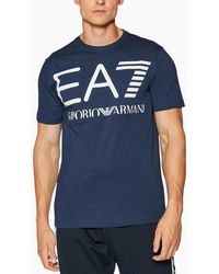 Armani - Ea7 6Kpt23 T Shirts Crew Neck Emporio Tee Casual Summer Cotton Tops - Lyst