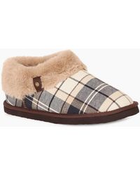 Barbour - Eloise Tartan Bootie Slippers - Lyst