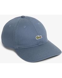 Lacoste - Organic Cotton Twill Cap - Lyst