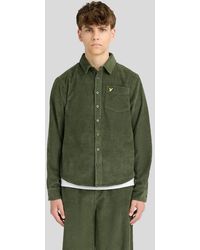 Lyle & Scott - Long Sleeve Corduroy Shirt - Lyst
