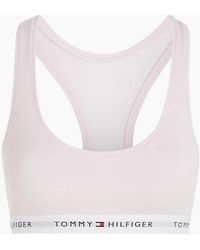 Tommy Hilfiger - Tommy Icons Unlined Bralette, Light - Lyst