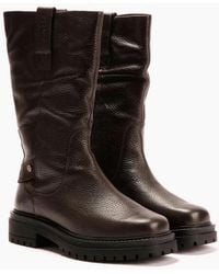 Osprey - London The Gabarron Leather Chocolate Boots - Lyst
