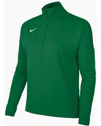 Nike - Zip Neck Raglan Sleeve Athletic Jersey Top - Lyst