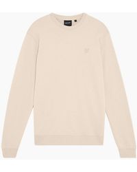 Lyle & Scott - Lyle & Scott Superfine Crew Neck Sweatshirt - Lyst