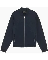 Lyle & Scott - Lyle & Scott Half Raglan Jersey Bomber - Lyst