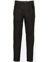 C.P. Company - Loose Fit Stretch Satin Trousers - Lyst