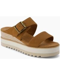 TOMS - Diana Open Toe Platform Sandals - Lyst