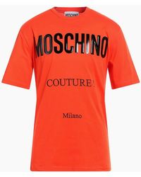Moschino - Couture Gloss Logo T-Shirt - Lyst