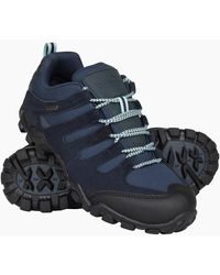 Mountain Warehouse - Ladies Belfour Suede Waterproof Walking Shoes - Lyst