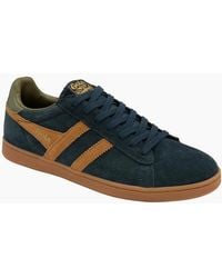 Gola - Equipe Ii Suede Trainers - Lyst