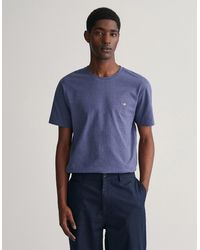 GANT - Regular Fit Short Sleeve Shield Logo T-Shirt - Lyst