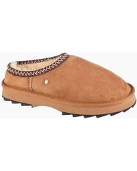 EMU - Australia Sharky Scuff Suede Chestnut Slippers - Lyst