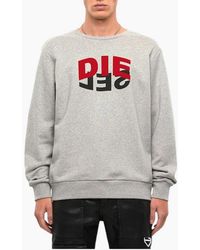 DIESEL - Girk N80 Felpa Pullover Sweatshirt - Lyst