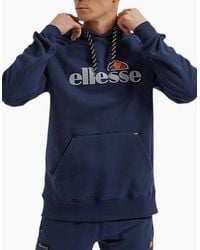 Ellesse - Pullover Hoodie Long Sleeve Fleece Top Hooded Sweatshirt Jumper New - Lyst