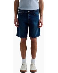 Replay - Grover Straight Fit Stretch Denim Shorts M1072.685.192.009 - Lyst