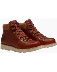 Timberland - Britton Mills Mid Lace Up Waterproof Boots - Lyst