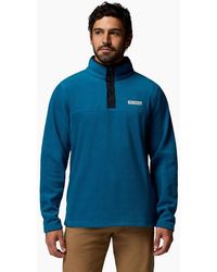 Columbia - Steens Mountain Half Snap Ii Polyester Fleece Pullover - Lyst