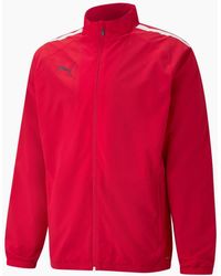PUMA - Teamliga Sideline Jacket Tracksuit Top - Lyst