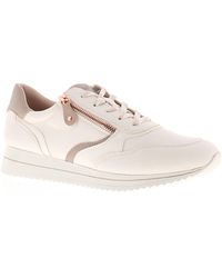 Jana - Chunky Trainers Pippa Lace Up Rose Uk Size - Lyst