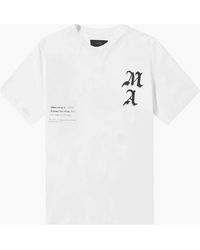 Amiri - Wes Lang Checker Skull Tee - Lyst