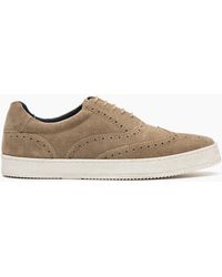 Base London - London Christo Casual Trainers Taupe - Lyst