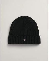 GANT - Shield Wool Beanie - Lyst