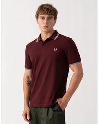 Fred Perry - Twin Tipped Signature Polo Shirt - Lyst