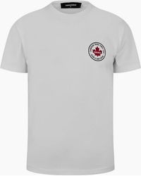 DSquared² - Small Maple Logo T-Shirt - Lyst