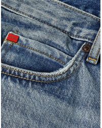 BOSS - Five Pocket Design Slim Fit Jeans - Lyst