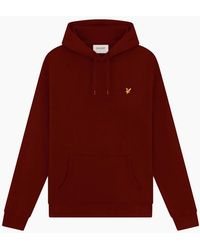 Lyle & Scott - Lyle & Scott Branded Gala Pull Over Hoodie - Lyst