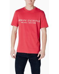 Armani - Exchange T Shirts Cotton Tee - Lyst