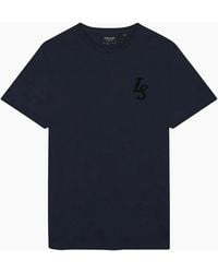 Lyle & Scott - Lyle & Scott Club Emblem Dark T Shirt - Lyst