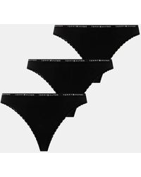 Tommy Hilfiger - Lace 3 Pack Thongs - Lyst